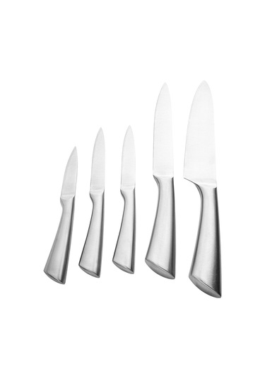 Karaca Retroway 6 Parça Bıçak Seti Silver Silver