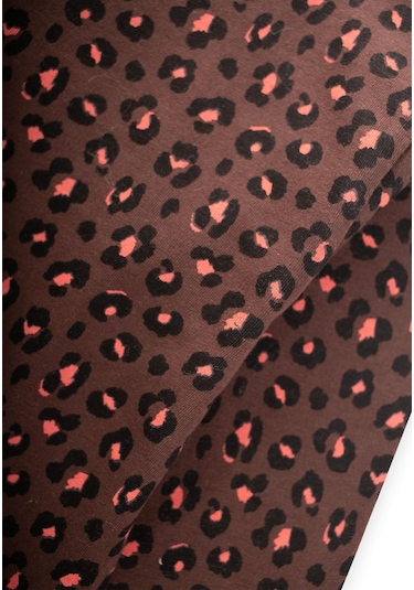 Cigit Kız Çocuk Pijama Takım - Kahverengi