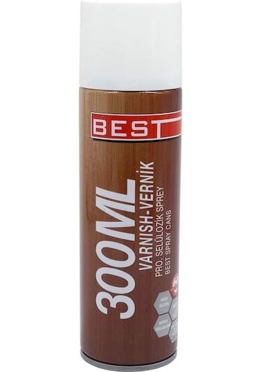 Best Selülozik Sprey Vernik 300 ML - Meşe