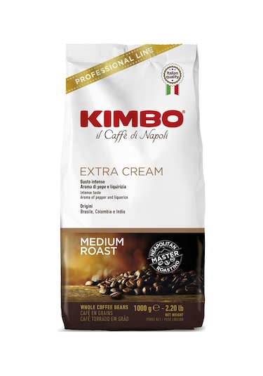 Kimbo Espresso Bar Extra Cream Çekirdek Kahve 1 KG
