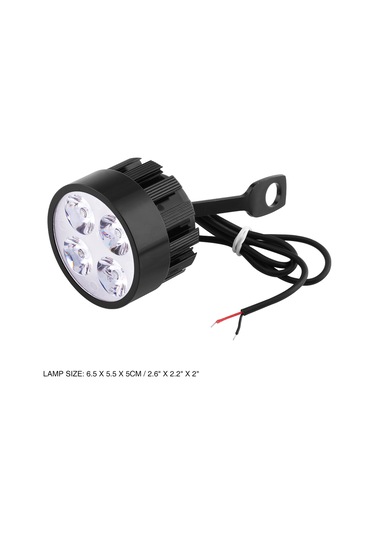 Xiyyadms Motosiklet Led Feneri Çifti 24w Yüksek Parlaklık 4 Ledli Universal Kullanim Araç Isigi Sis Lambasi Dayanıklı Alüminyum Tabanlı Kolye Montajlı