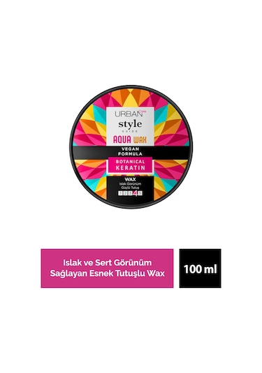 Urban Care Style Guide Islak Görünüm Aqua Wax 100 ML