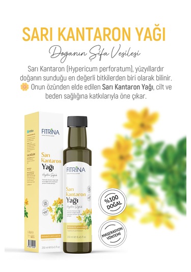 Fıtrina Sarı Kantaron Yağı 250 Ml 250 ML