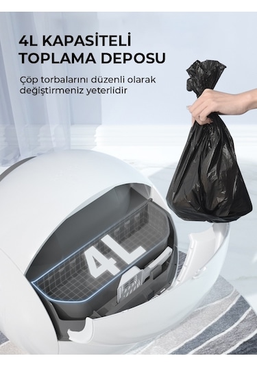 Neutron Akıllı Kedi Tuvaleti NTL-PW-06BW