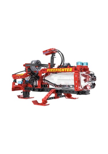 Fischertechnik Adv. Firefighter İtfaiye Aracı Yapım Seti 322 Parça Su Püskürten Stem Mühendislik 7+