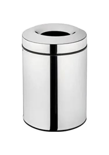 Vitra Base 200 A44151 Çöp Kovası, 5 Litre, Krom Krom