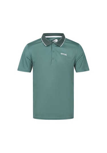 Regatta Maverik V Polo Yaka Erkek T-shirt-haki Haki