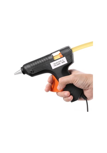 Monyee Oto Çatlak Tamiri İçin Isıli Glue Gun Seti Avrupa Şarj Aleti + 5 Adet Yapıştırıcı Çubuk - Hızlı Kuruyan, Güçlü Yapışkanlı, Metal Ve Cam Uyumlu