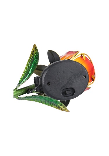 Ebitda Mor/sarı Güneş Enerjili Bahçe Lambası - Ip55 Koruma