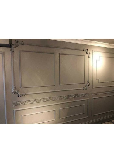 Docogold Boyanabilir Saray Tavan Çıta Bordür 8cm X 100cm