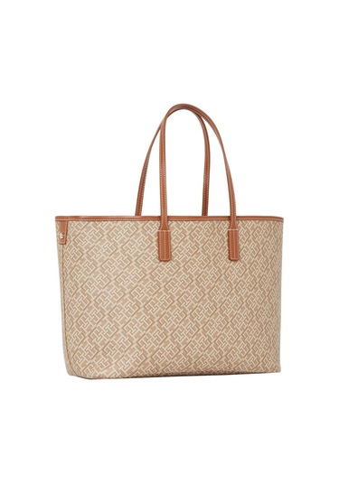 Th Monoplay Leather Tote Kadın Yeşil Çanta - Aw0aw17416 Yeşil