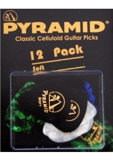 Pyramid 12 Adet 0.46 MM Profesyonel Gitar Penası Seti