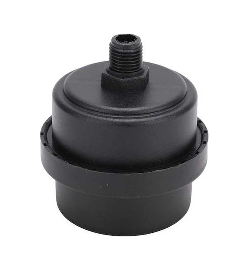 Fortunelane Plastik G1/4 Akışkan Filtreli Sessizleştirici, Sessiz Yağsız Hava Kompresörü Erişim Açığı Parçası