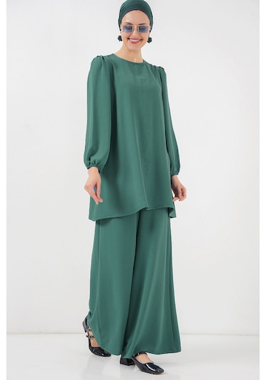 Bigdart Ayrobin Tunik Pantolon Alt Üst Takım 6712 - Mint