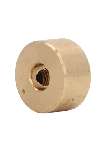 Wezone Bronz Materyalli Delik Derinliği Konumlandırıcı, Ahşap İşlerinde Hassas Delme İçin Sabitlenebilir 6mm Delme Durdurucu Çemberi