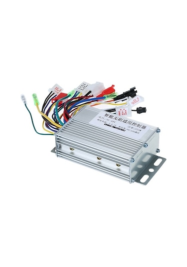 Fortunelane 36v-48v 350w Akıllı Çift Modlu Sürükleme Elektrikli Bisiklet Kontrolörü, Hız Ayarı