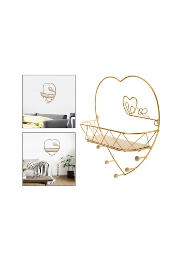 Suntek Demir Yüzer Raflar Mutfak Banyo Duvara Monte Raflar