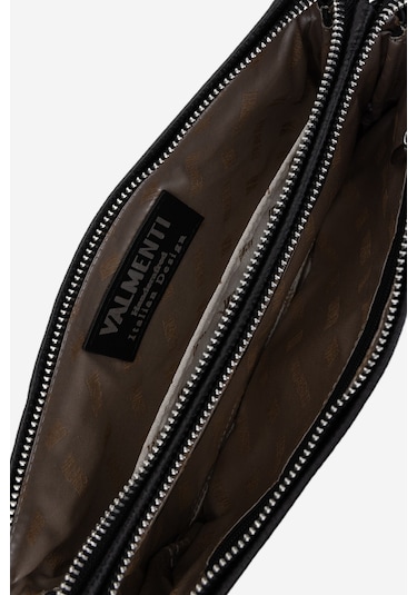 Valmenti Erkek Hakiki Deri Siyah Floter El Çantası 147 892 Erk Cnt Y25 Sıyah Fltr Siyah