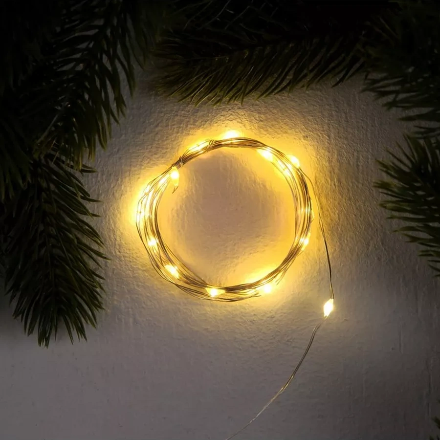 Luazon Lighting Pilli Erciş Işıklı, 2 M 175967346 Beyaz