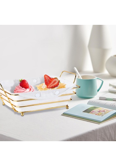 Suntek Tel Ekmek Sepeti Kolay Temizleme Demir Depolama Altın Altın Diğer