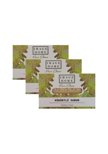 Image Maker Pure Clean Kükürtlü Sabun 100 Gr 3'lü Set