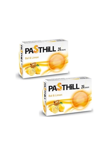 Ledapharma Pasthill Bal Ve Limon 24 Adet Boğaz Pastili 2'Li