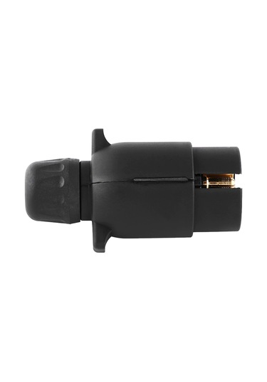 Konesam Avrupa Stili 7 Pinli N Tipi Plastiğe Dayanıklı Tırnak Bağlantı Plug, Fren, Sinyal Ve Etiket Lambaları İçin Güvenli Bağlantı, Kolay Kurulum - Trailer Ve Karavanlar İçin