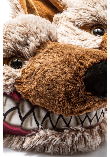 Kurt Erkek Hayvanlı Panduf Bej 41/46 Kurt