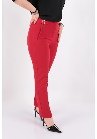 Ayhan 70609 Kadın Pantolon 70609-174-R0766 Kırmızı Ayhan 70609 Kadın Pantolon 70609-174-R0766 Kırmızı