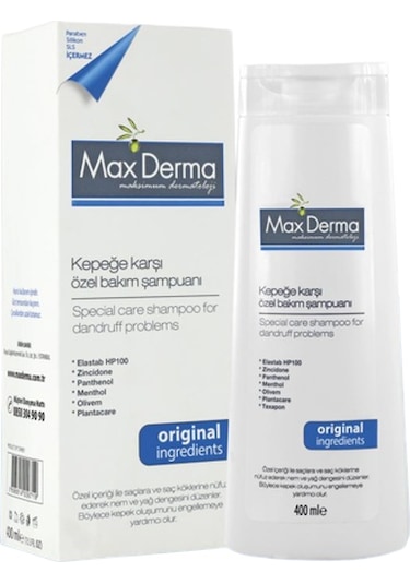 Max Derma Kepeğe Karşı Şampuan 400 ML