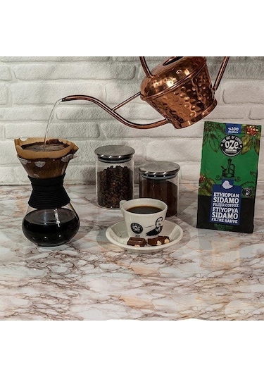 Oze Ethiopian Sidamo Filtre Kahve 2'li 250G French Press