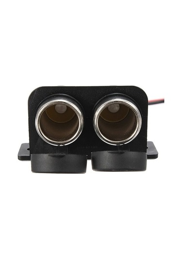 Yingfu Dayanıklı 12v Araba Çift Soketli Çakmak - Suya Dayanıklı Adaptör Diğer