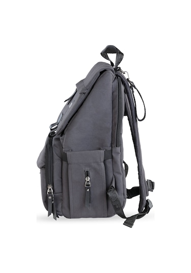 Kraft Moon Bebek Bakım Sırt Çantası Siyah Siyah