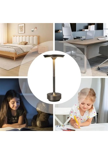 Kablosuz Masa Lambaları Dokunmatik Kontrol Atmosfer Işığı Grisi