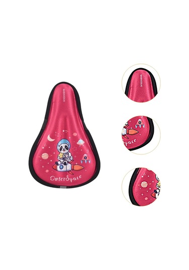 Suntek Çocuk Bisiklet Koltuk Minderi Kılıfı Erkek Kız Kırmızı