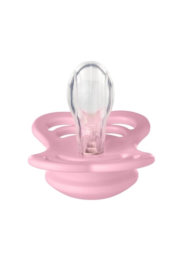 Bibs Supreme Silikon Emzik - Baby Pink 0-6 Ay
