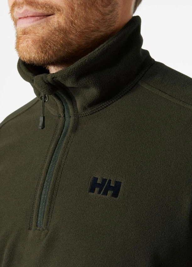 Helly Hansen Light Halfzip Erkek Yarım Fermuarlı Polar Hh..12010hha.hha.431 Yeşil