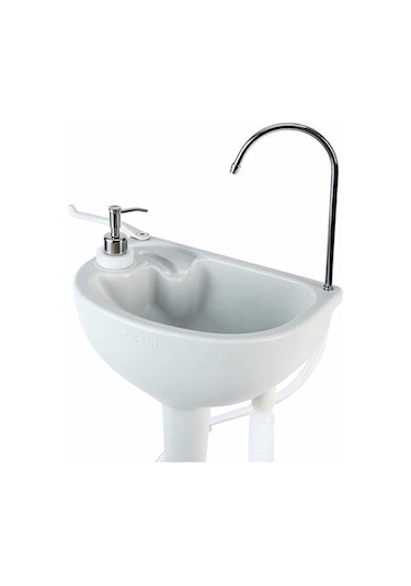 Porvaletti Portatif Lavabo, 17L Temiz Su Tanklı