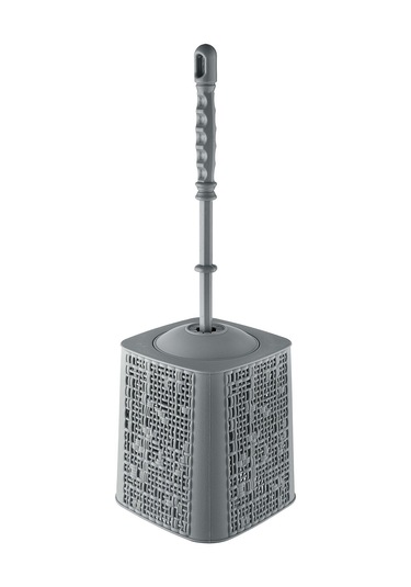 Practical Klozet Fırçası--gri