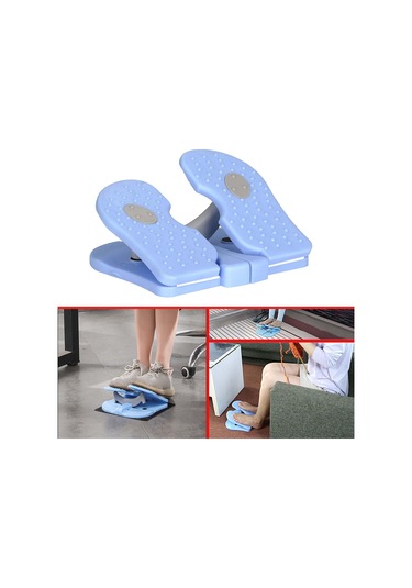 Dolıty Fitness Stepper Merdiven Stepping Machine Egzersiz Mavi