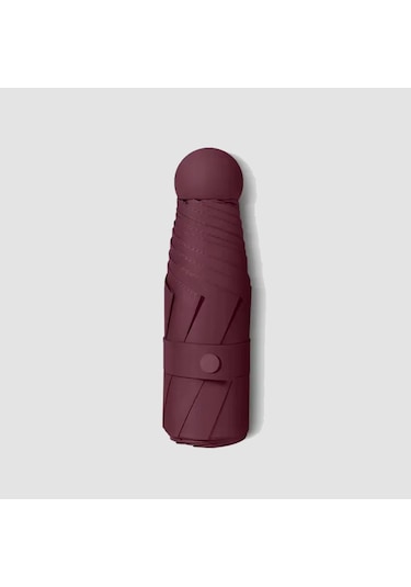 Özel Kılıflı Bordo Şemsiye Bordo
