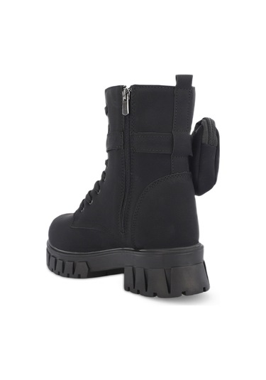 ESEM HELLO Kadın  Siyah Nubuk Bot