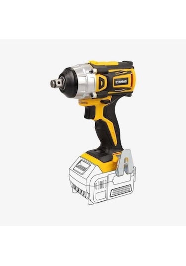 Rtrmax RTX2028B Şarjlı Kömürsüz Motor Darbeli Somun Sıkma