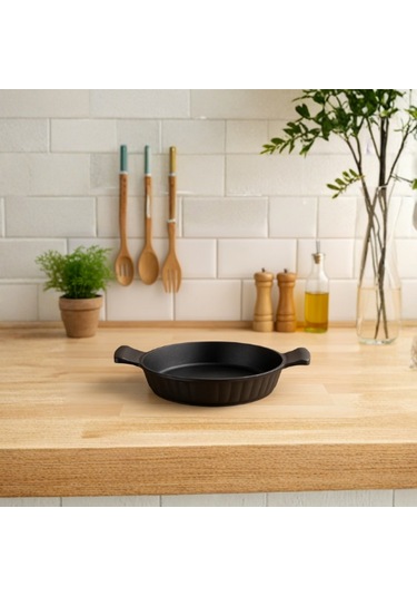 Kuvars İkili Sahan 18 - 22 Cm Siyah