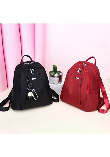 Lebıhmurah Wbp1485 314 Sırt Çantası Rahat Küçük Taze Öğrenci Çantası Seyahat Vahşi Moda Sırt Çantası - Kırmızı Mavi