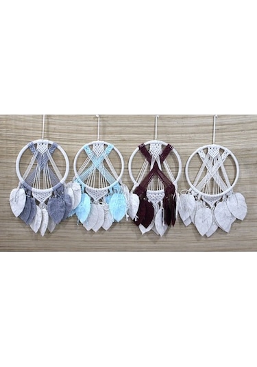 Rüya Kapanı Dreamcatcher Model 27 Çok Renkli