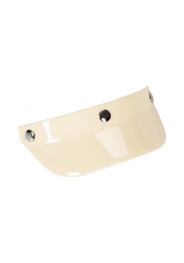 Fortunelane Motorsiklet Kaskı Güneşlik - Bej, Uv Koruyucu, Dayanıklı, Açık Yüz Kasklar İçin