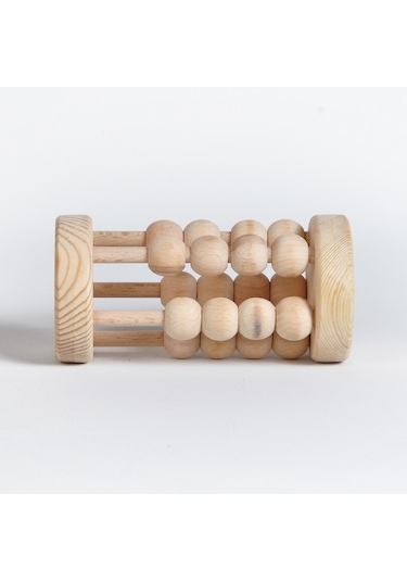 Montessori Ahşap Silindir Abaküs: Renk Ve Zeka Geliştiren Oyuncak