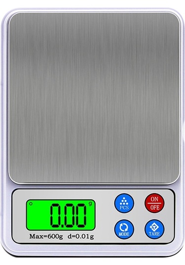 Sones Mh-555 600g X 0.01g Yüksek Doğruluklu Dijital Elektronik Taşınabilir Mutfak Terazisi Denge Cihazı 2.2 İnç Lcd Ekranlı