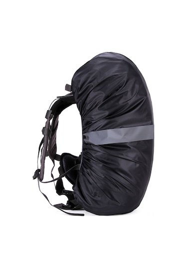 Padalink Gece Güvenliği Sağlayan Yansıtıcı Şeritli Su Geçirmez Sırt Çantası Kılıfı, Koşu, Kamp, Dağcılık İçin Çok Renkli